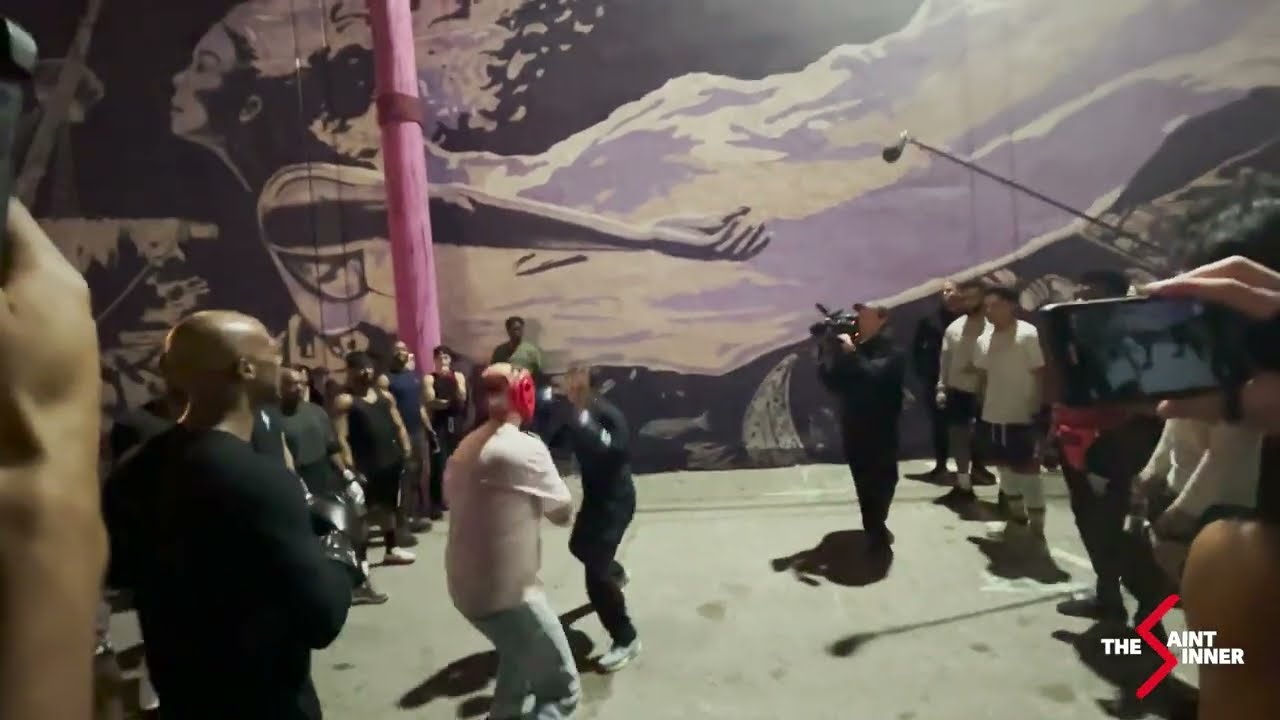 EXCLUSIVE – Vice News Reporter VS Saint Much Smaller Than Him